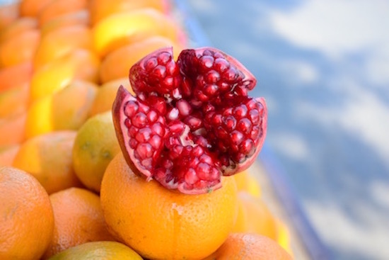 Delicious pomegranate