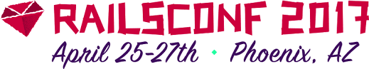 Logo for RailsConf 2017